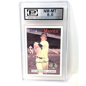 1997 Mickey Mantle Scoreboard New York‎ Yankees 7 Collection 8 NM